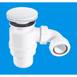 McAlpine STW11-M 80mm Water Seal Resealing Shower Trap with Multifit Outlet