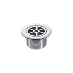 1 29mm Long Shower Waste 70mm CP Plastic STW70CPL