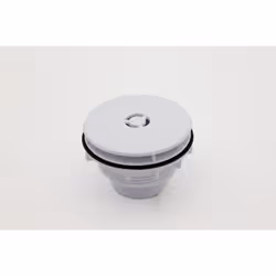 McAlpine SWHF3-WH High Flow Shower Waste: 110mm Chrome Plated Plastic Flange x 56mm Tail: Top Access: Backnut Model