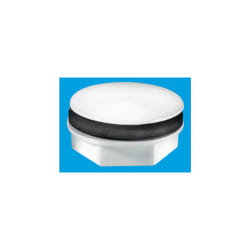 McAlpine TAPSTOP-WH White Plastic Tap Hole Stopper: 17mm long thread