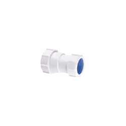 McAlpine T28L-ISO 1½" x 40mm Multifit Straight Connector - Multifit x European Pipe Size