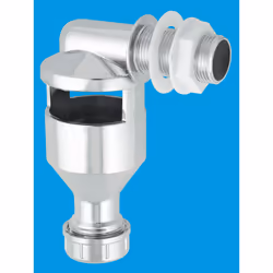 McAlpine TUN-3CP One Piece Side Inlet Tun Dish with ¾" Inlet x 19/23mm Universal Outlet