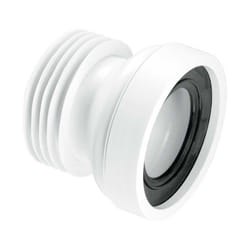 WC-CON1 McAlpine Waste Pan Connector Straight
