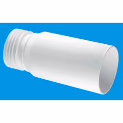McAlpine WC-EXTB Adjustable Length Straight Extension Piece for Rigid WC Connectors