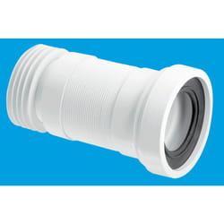 McAlpine Flexible WC Connector for WC HO Wall Pans with Flexi Hose Extends to 310mm     WC-F23R