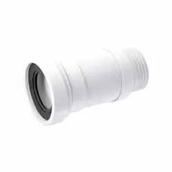 McAlpine WC-F23S Straight Flexible WC Connector - 90mm