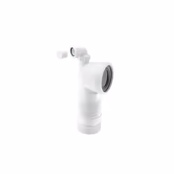 McAlpine WC-CON8FV 90 Bend Pan Connector with Boss 110mm