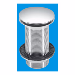McAlpine CWU60-CB Chrome Plated Brass Clicker Basin Waste