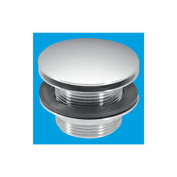 McAlpine CBW70-CB Chrome Plated Brass Clicker Bath Waste
