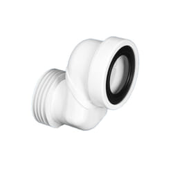 McAlpine WCLO-8 Offset 8cm WC Connector in ABS