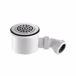 McAlpine Chrome Plated Brass Shower Waste Trap - 90mm
