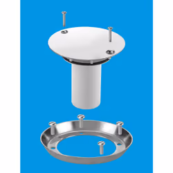 McAlpine TSGCONTVSS Conversion Kit to convert any TSG1 or TSG2 Gully to a sheet flooring gully with Polished Stainless Steel  ...
