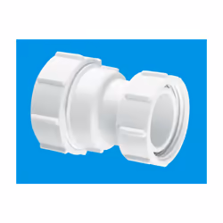 McAlpine T29-LN 1½" Straight Connector Multifit x BSP Coupling nut