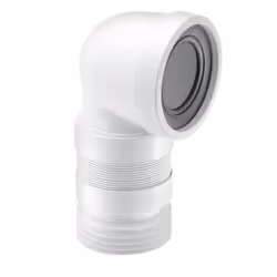McAlpine WC-CON8F18 4"/110mm 90° Flexible WC Connector (Short Length)