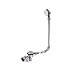 McAlpine BRASSTRAP-50-CP Chrome Plated Bath Trap Combined Waste & Overflow