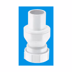 McAlpine CONVALVE-125P Convalve Non-Return Valve with ¼" Plain Tail x ¼" Universal Outlet