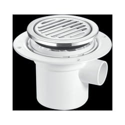 McAlpine TSG3-R125SS 75mm Trapped Gully 1.5"Side Inlet for waste pipe and 110mm