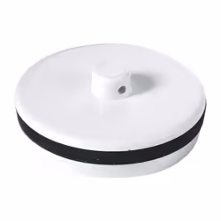 WP1 McAlpine 1.5" (Fits 1.25" Waste) White Plastic Plug with Rubber Seal