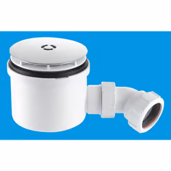 McAlpine ST90CP10-HP2 1Â½" 90mm Hi-Flow Shower Trap