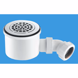 McAlpine 90mm High-Flow Shower Trap - Flush fitting ST90CPB-P-HP2