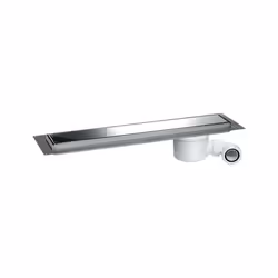 McAlpine CD600-P Slimline Polished Chrome Channel Drain - 600mm