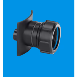 McAlpine BOSS110-CAST-BL 4" CI x 1.1/4" black