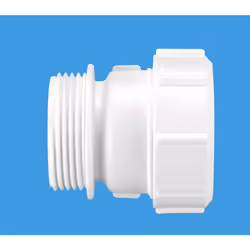 McAlpine T31U 1Â½" Straight Connector - BSP Male x Universal