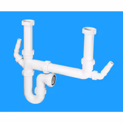 McAlpine SK2A Standard Double Bowl Kit with 2 Nozzles