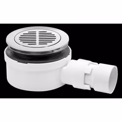 McAlpine ST90CPB-S-53 90mm Shallow Shower Trap - 53mm High