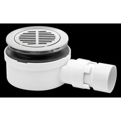 McAlpine ST90CPB-S-53 90mm Shallow Shower Trap - 53mm High