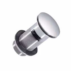 McAlpine CW60-CB Chrome Plated Brass Slotted Basin Clicker Waste