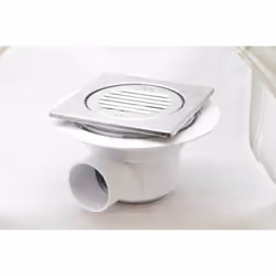 McALPINE TSG50T6SS 50mm Seal Trapped Shower Trap Waste Gulley Shallow Steel top