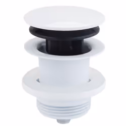 McAlpine 1.25" x 60mm Multi-Function Centre-Pin Basin Waste White
