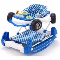 Mychild 2-in-1 Car Walker Blue