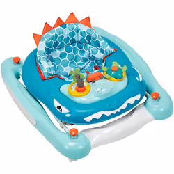 MyChild Dino 3-in-1 Walk n Rock, Aqua, Dino