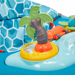 MyChild Dino 3-in-1 Walk n Rock, Aqua, Dino