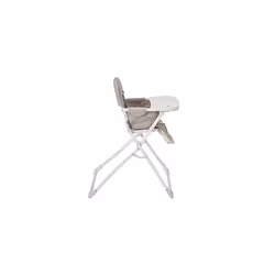 MyChild Hideaway Compact Folding Highchair, Heather Grey
