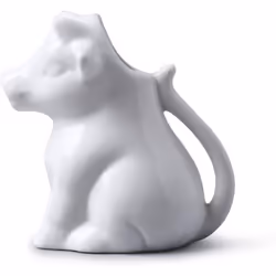 WM Bartleet & Sons 1750 T183 Cow Milk Jug, White