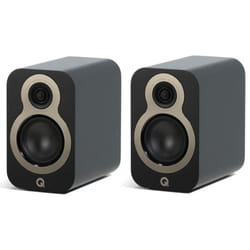 Q Acoustics 3010c Bookshelf Speakers - Black