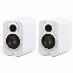 Q Acoustics 3010c Bookshelf Speakers - White