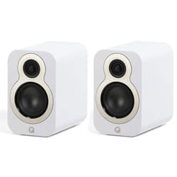Q Acoustics 3010c Bookshelf Speakers - White