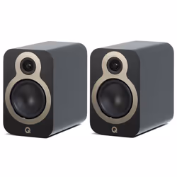 Q Acoustics 3030c Speakers - Satin Black