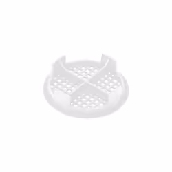 10 Number Timloc 70mm White Plastic Round Circular Push in Soffit Air Vents Vivarium