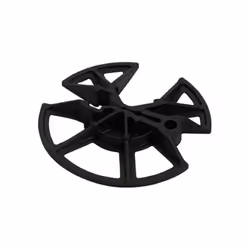 Timco Insulation Retaining Discs Black - 65mm Dia (250 Bag)