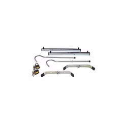 Zarges ZAR40980B Roof Rack Clamps C/W 2 Padlocks - 1 Pair