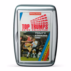 Today's Strikers Retro Football Top Trumps Card Game