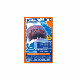 Deadliest Predators Top Trumps