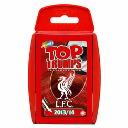 Top Trumps - Liverpool  Football Club Car Game Feat 2013 Team