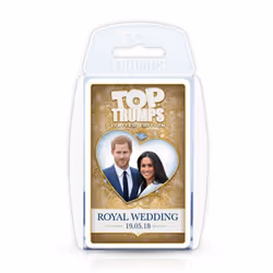 Harry and Meghan's Royal Wedding Top Trumps Card Gam