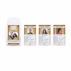 Harry and Meghan's Royal Wedding Top Trumps Card Gam